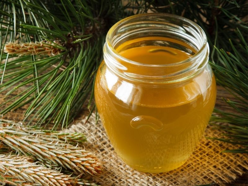 simple syrup with sugar image