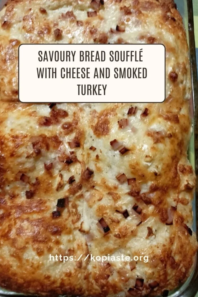 Collage Cheese and Smoked Turkey Souffle image