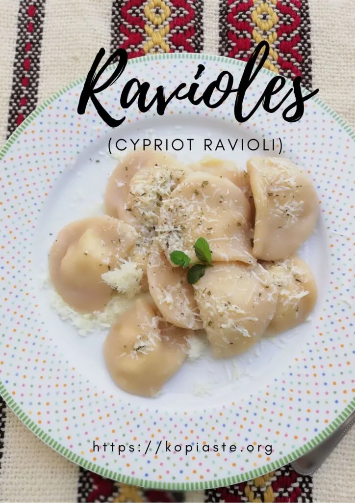 Collage Cypriot ravioles image