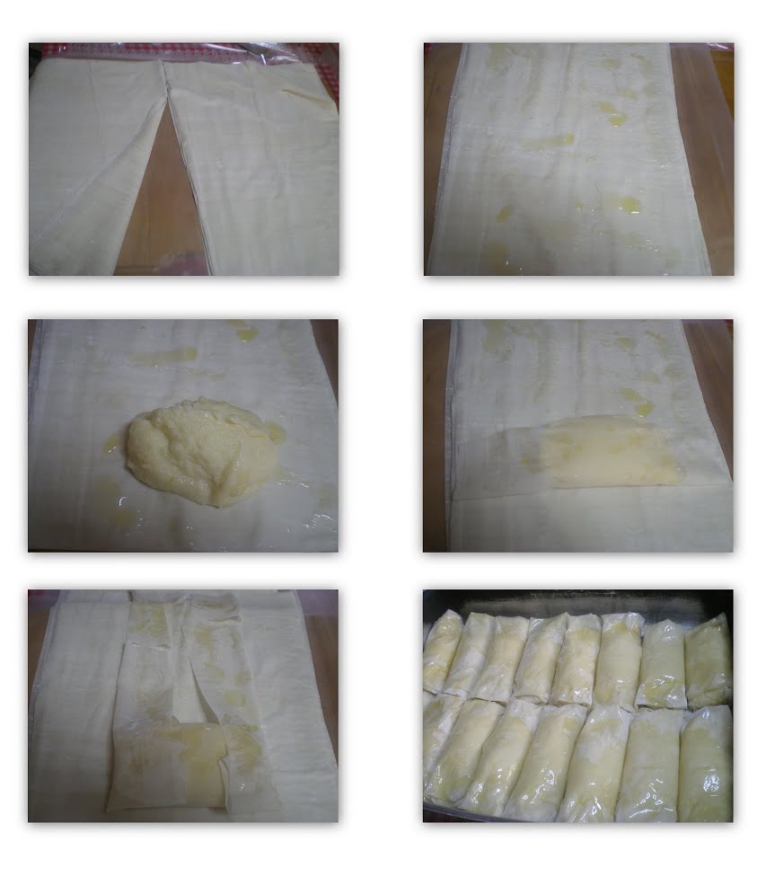 Collage Rolled Galaktoboureko image
