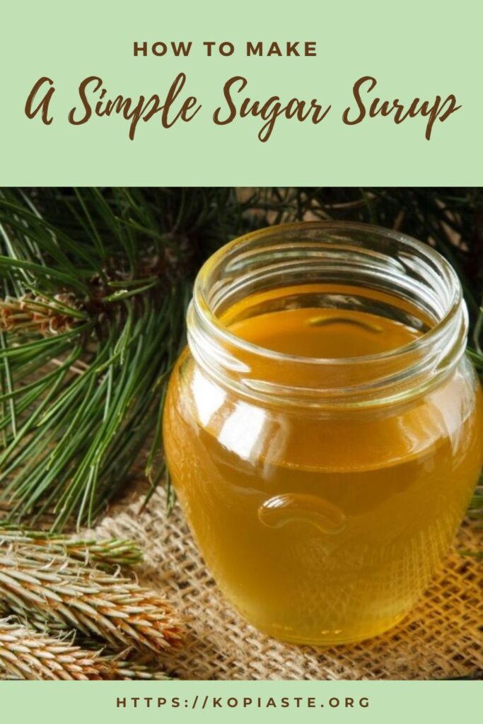 Collage how to make a simple syrup image