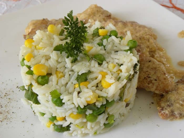Herbed rice pilaf image