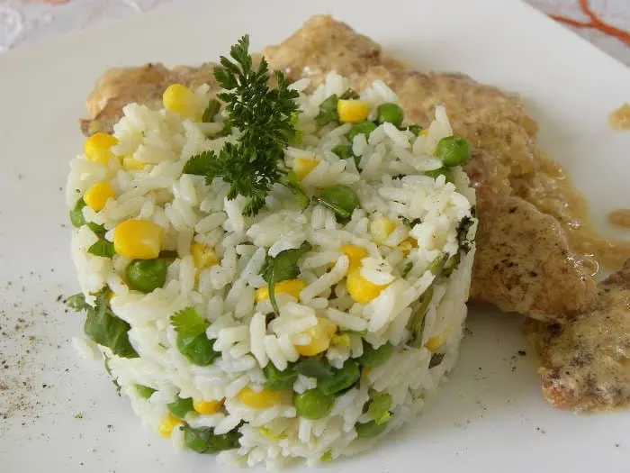 Herbed rice pilaf image