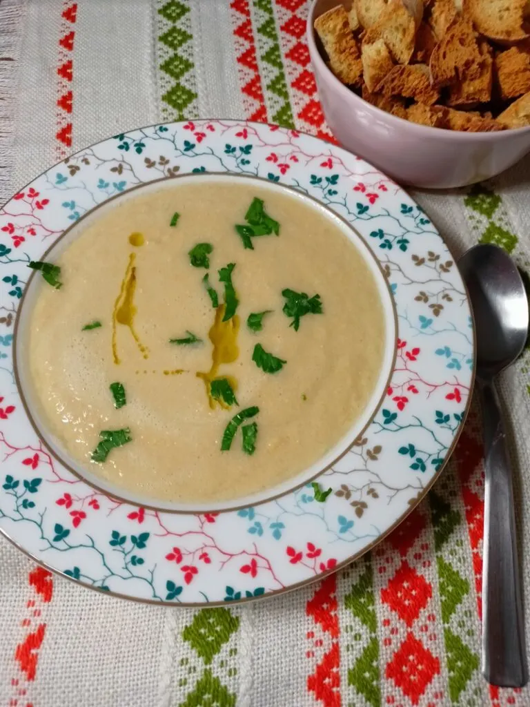Hoummous soup image
