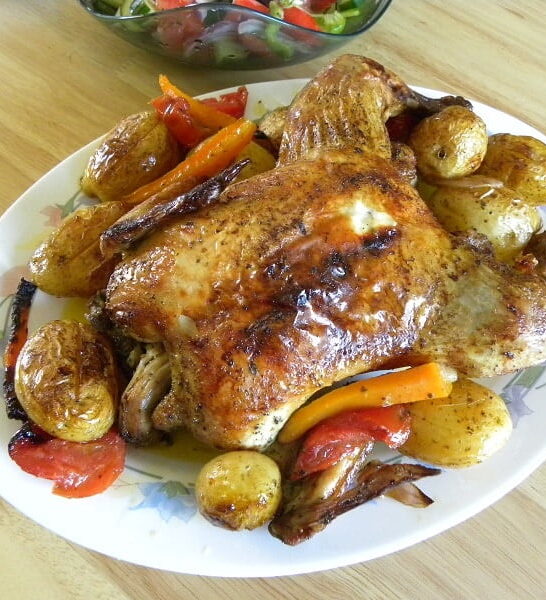 Kotopoulo Psito sto Fourno (Chicken Roast)