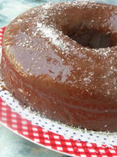 Vegan Chocolate Cake with Ganache image