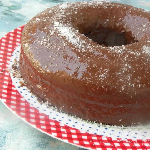 Vegan Chocolate Cake with Ganache image