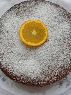 cake with orange image