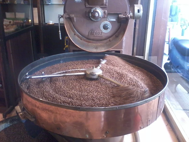 Coffee roasting image