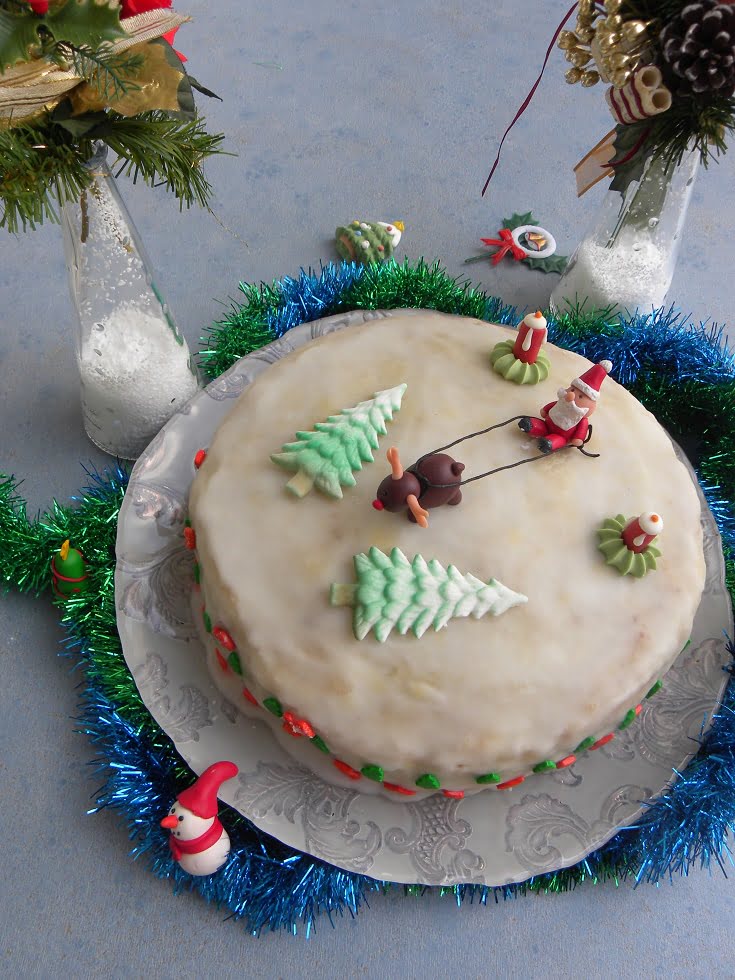 Christmas Fruit cake image