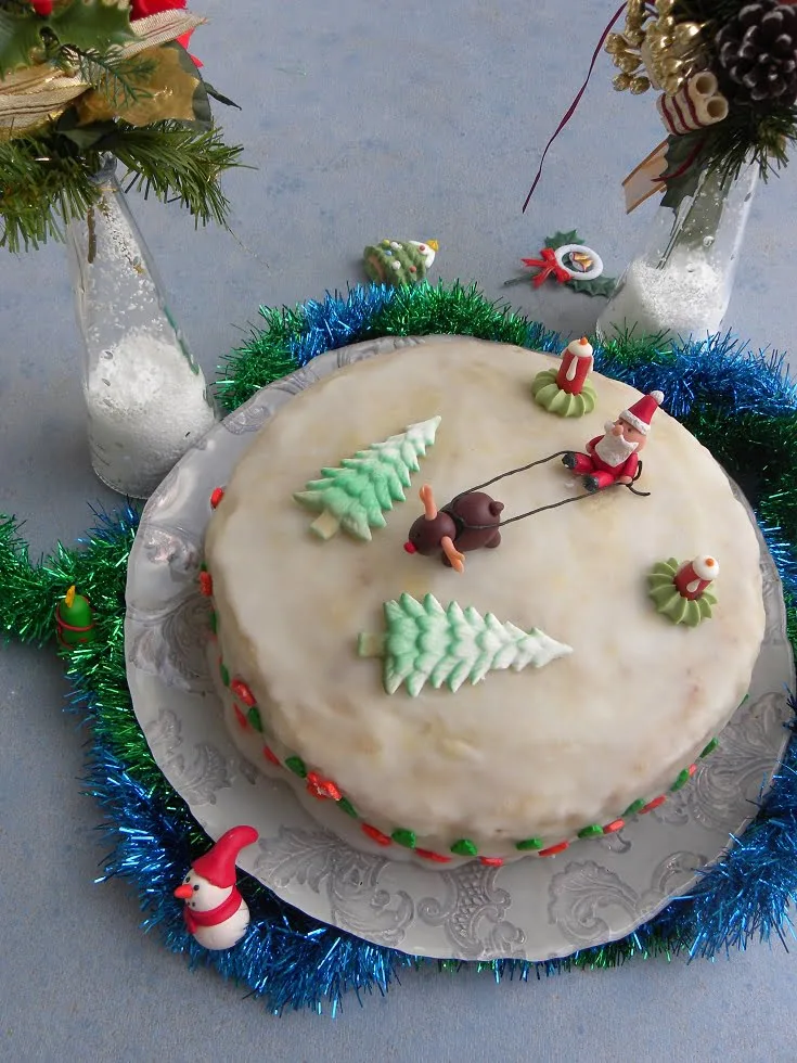 Christmas Fruit cake image