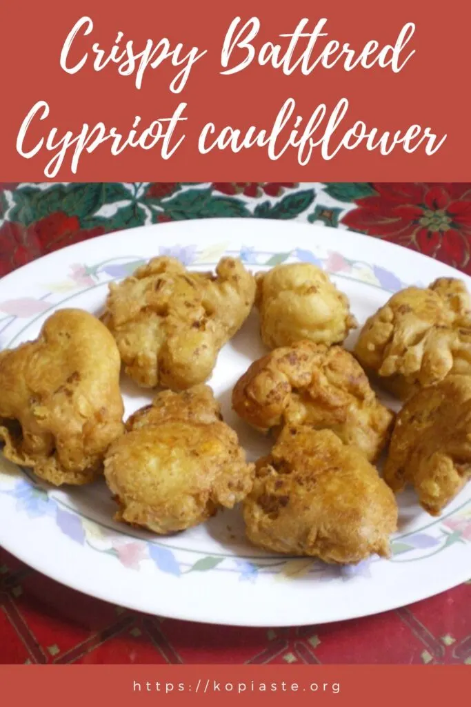 Collage Crispy Battered Cypriot Cauliflower image
