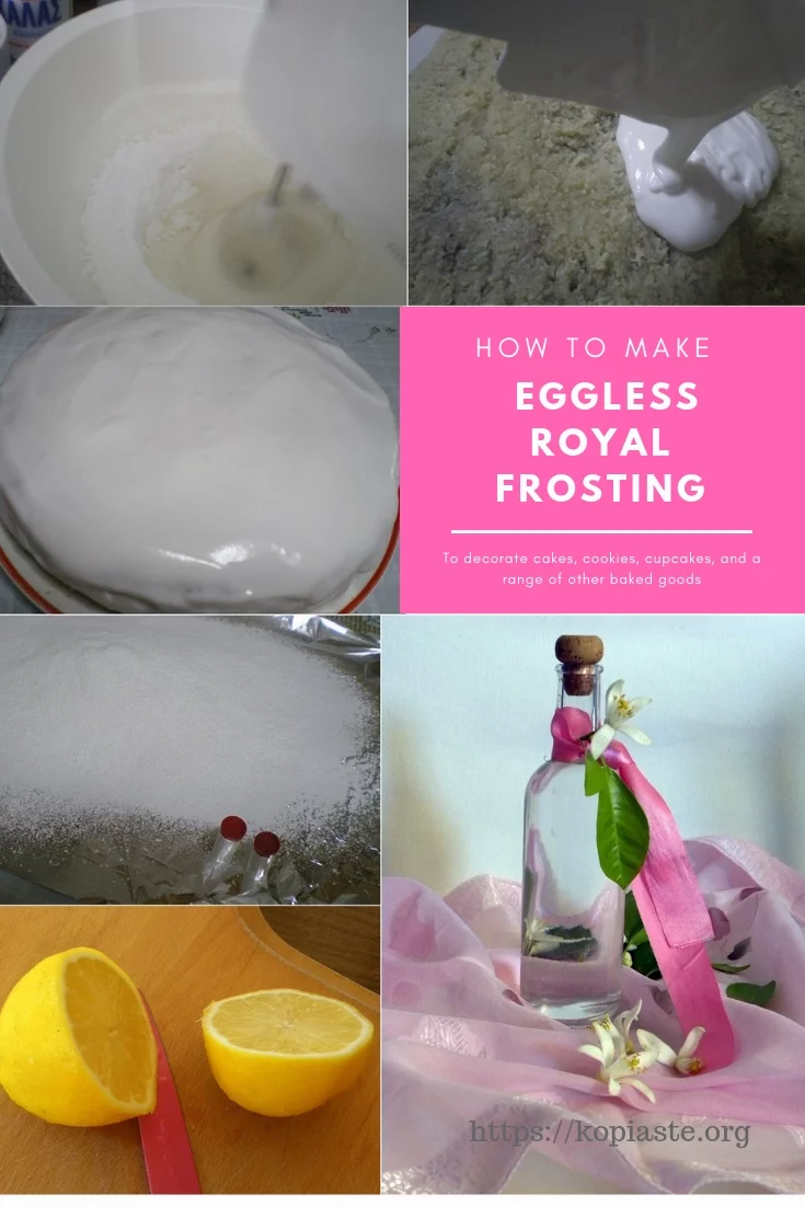 Collage Royal frosting image