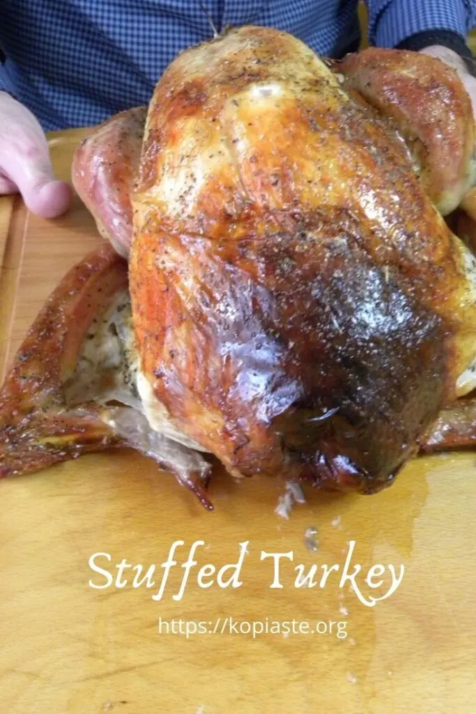 Collage Stuffed Turkey image