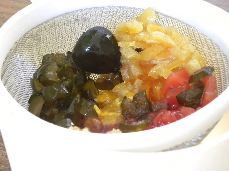 Preparing fruit preserves image