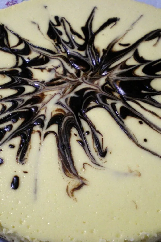 Cheese cake new Rayed chocolate cheesecake image