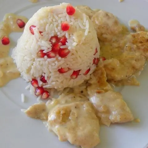 Thyme Chicken Fricassee image