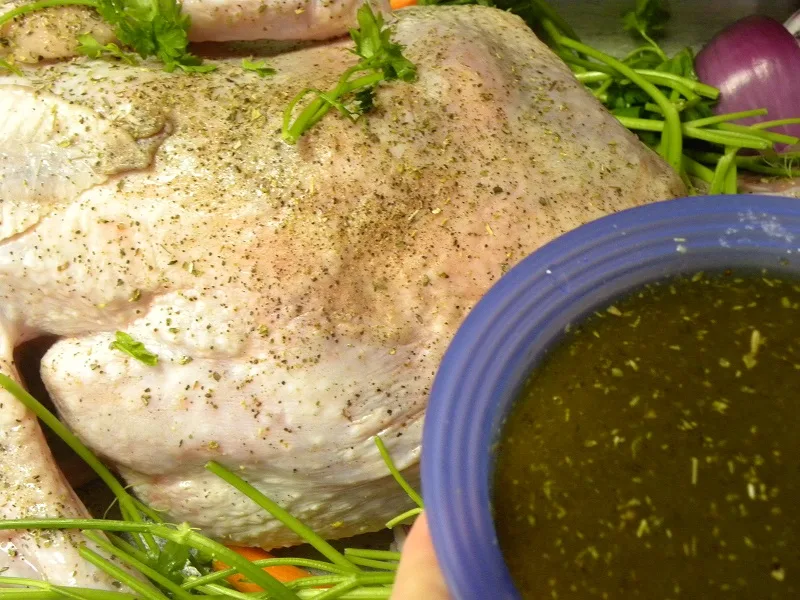 Turkey brining 2013 image