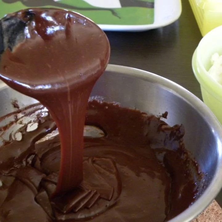 making ganache image