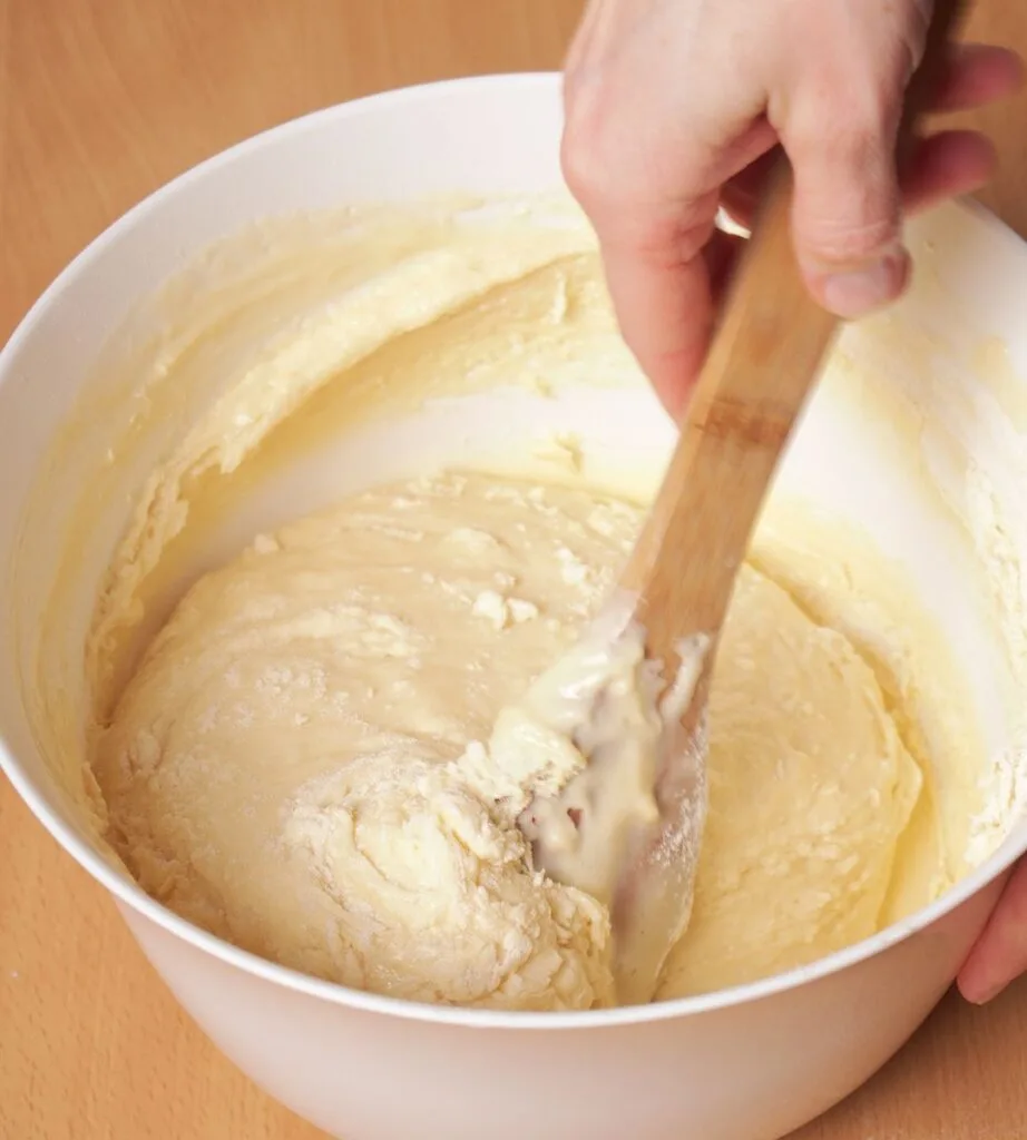 preparing beer batter image