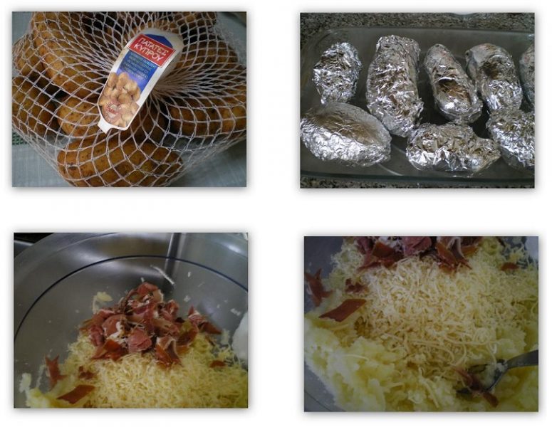 Collage Jacket potatoes