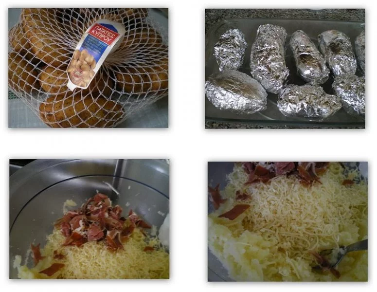 Collage Jacket potatoes