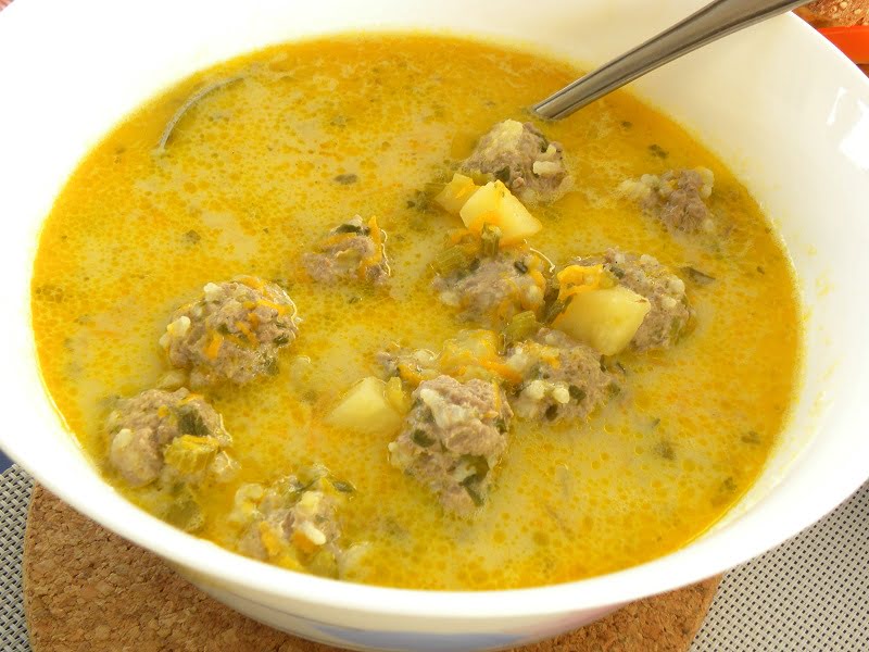 Giouvarlakia with vegetables image