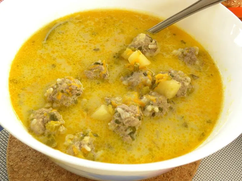 Giouvarlakia with vegetables image