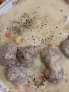 Giouvarlakia with vegetables picture