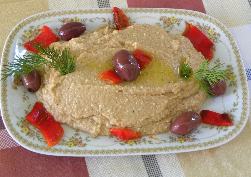 Melitzanosalat with red peppers image