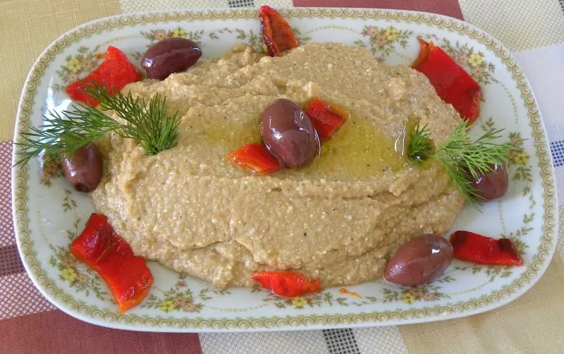 Melitzanosalat with red peppers image