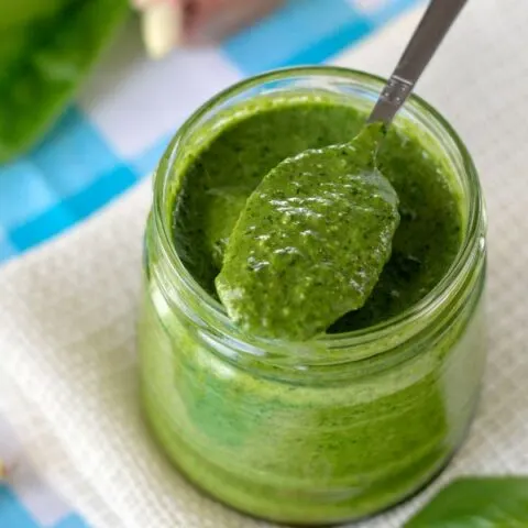 Spinach pesto image