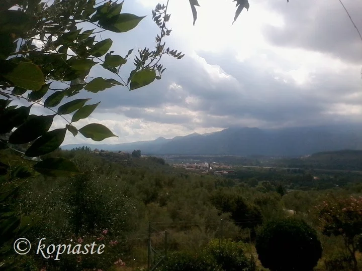 view of Taygettus