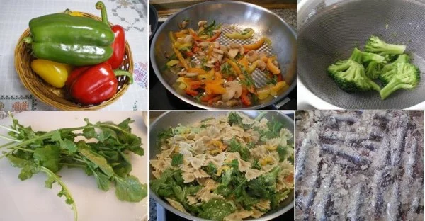 rocket farfalle ingredients image
