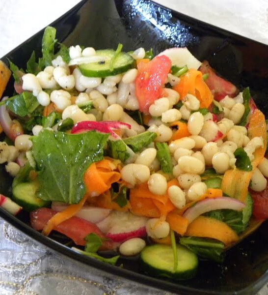 Kathara Deftera or Clean Monday and Fasolia Feneou Crunchy Salad