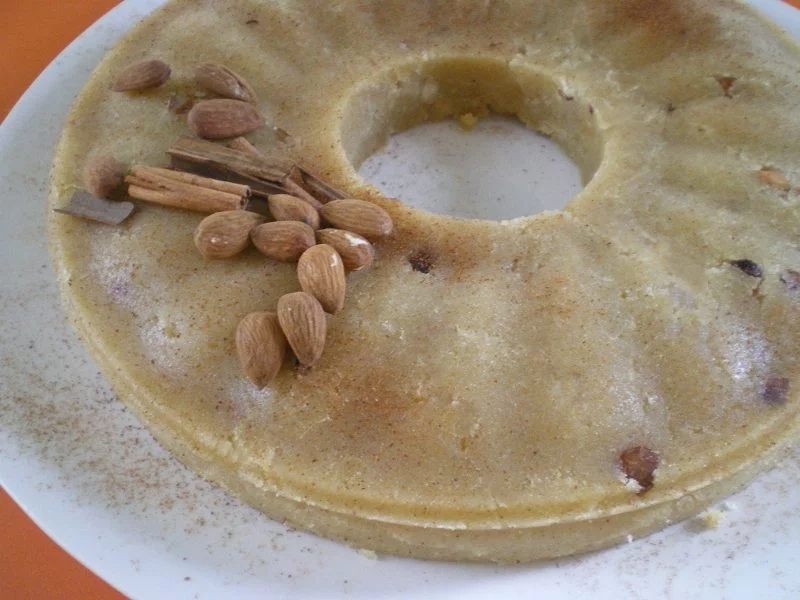 Halvas (semolina pudding)