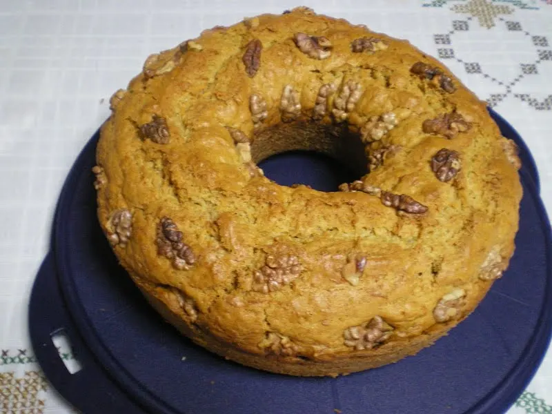 Carrot cake with walnuts image