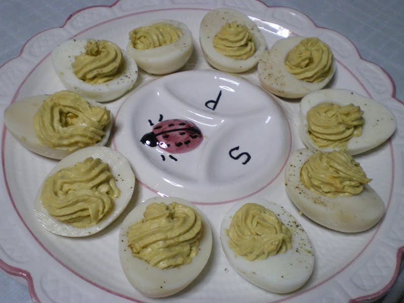 Classic deviled eggs image