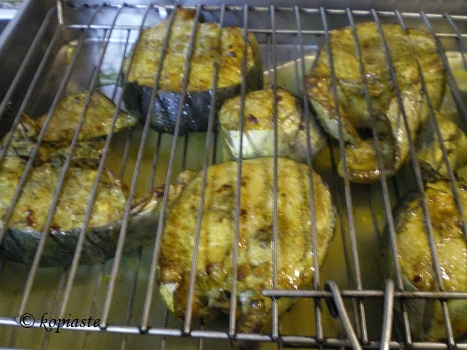 Grilled tuna