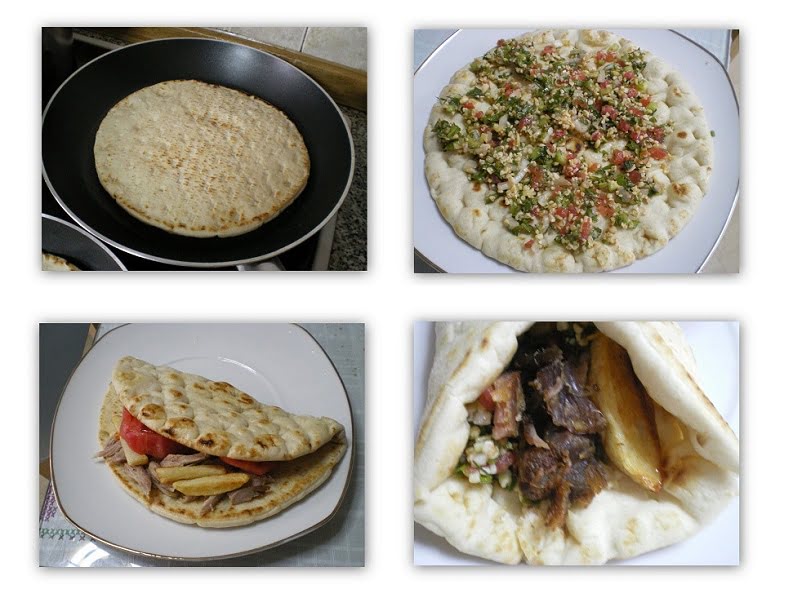 collage Lamb gyros image