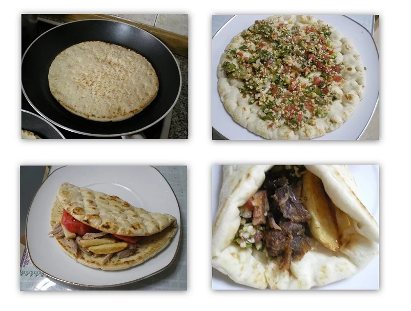 collage Lamb gyros image
