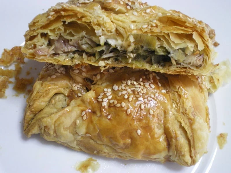 lamb pie cut image