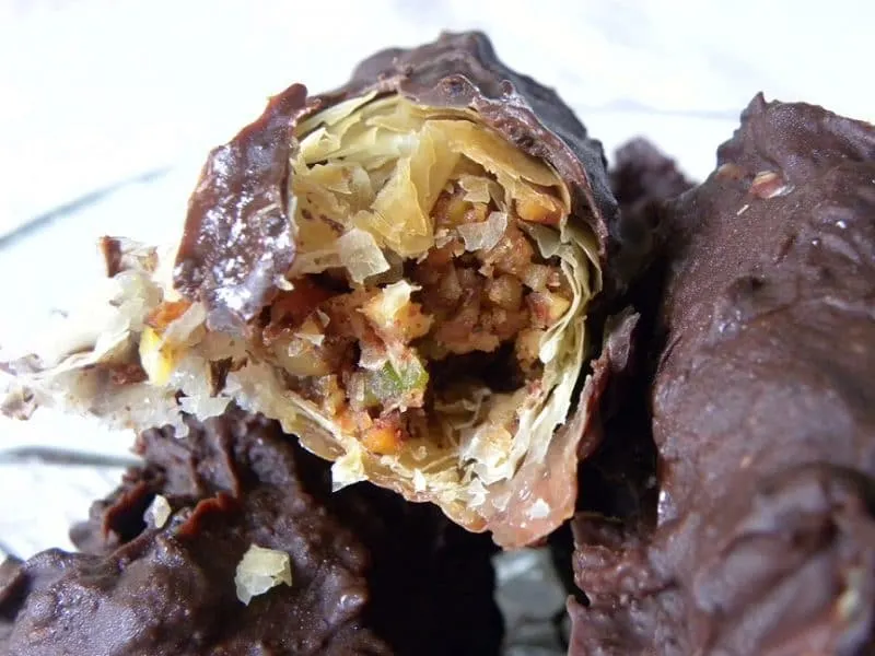 Baklavas with Quince preserve image