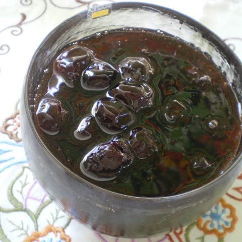 Cherries preserve photograph