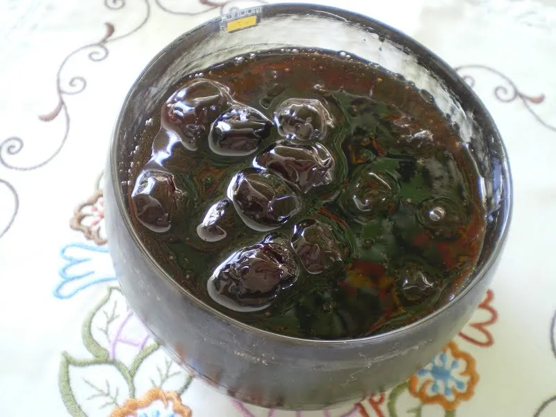 Cherries preserve photograph