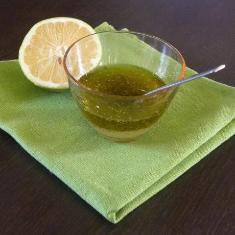 Ladolemono Dressing with Extra Virgin Olive oil and Oregano from Mount Taygettus, in Lakonia