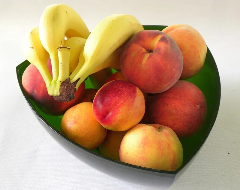 Summer Fruit in a Green bow image