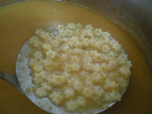 Adding star shaped pasta image