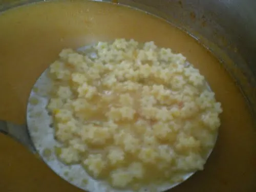 Adding star shaped pasta image