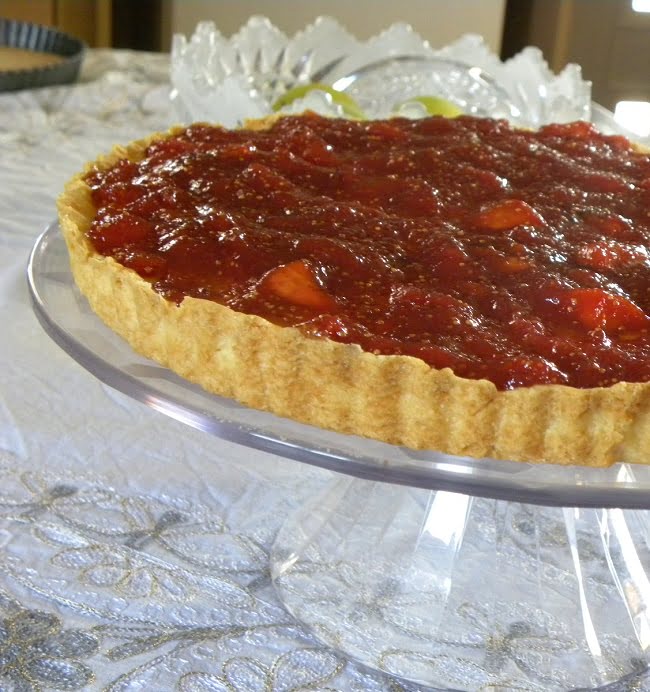 Fig Cheese tart image